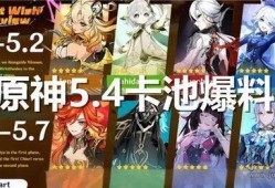 3.4卡池爆料最新原神,神秘新角色降临，探索未知冒险之旅